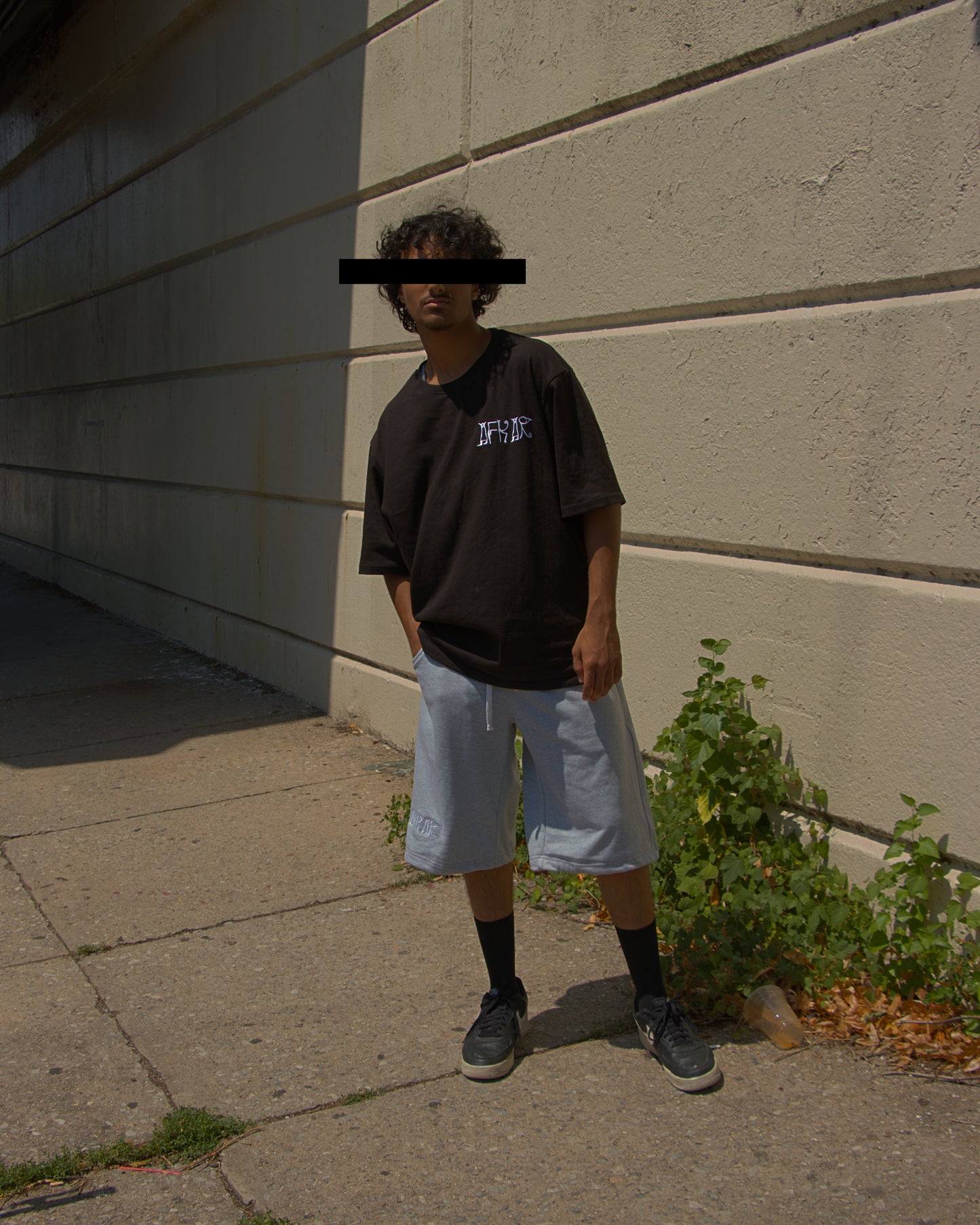 "EGYPT V1" SHORTS GRAY