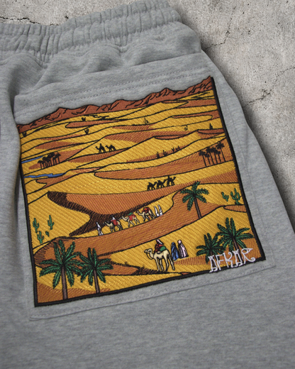 "EGYPT V1" SHORTS GRAY