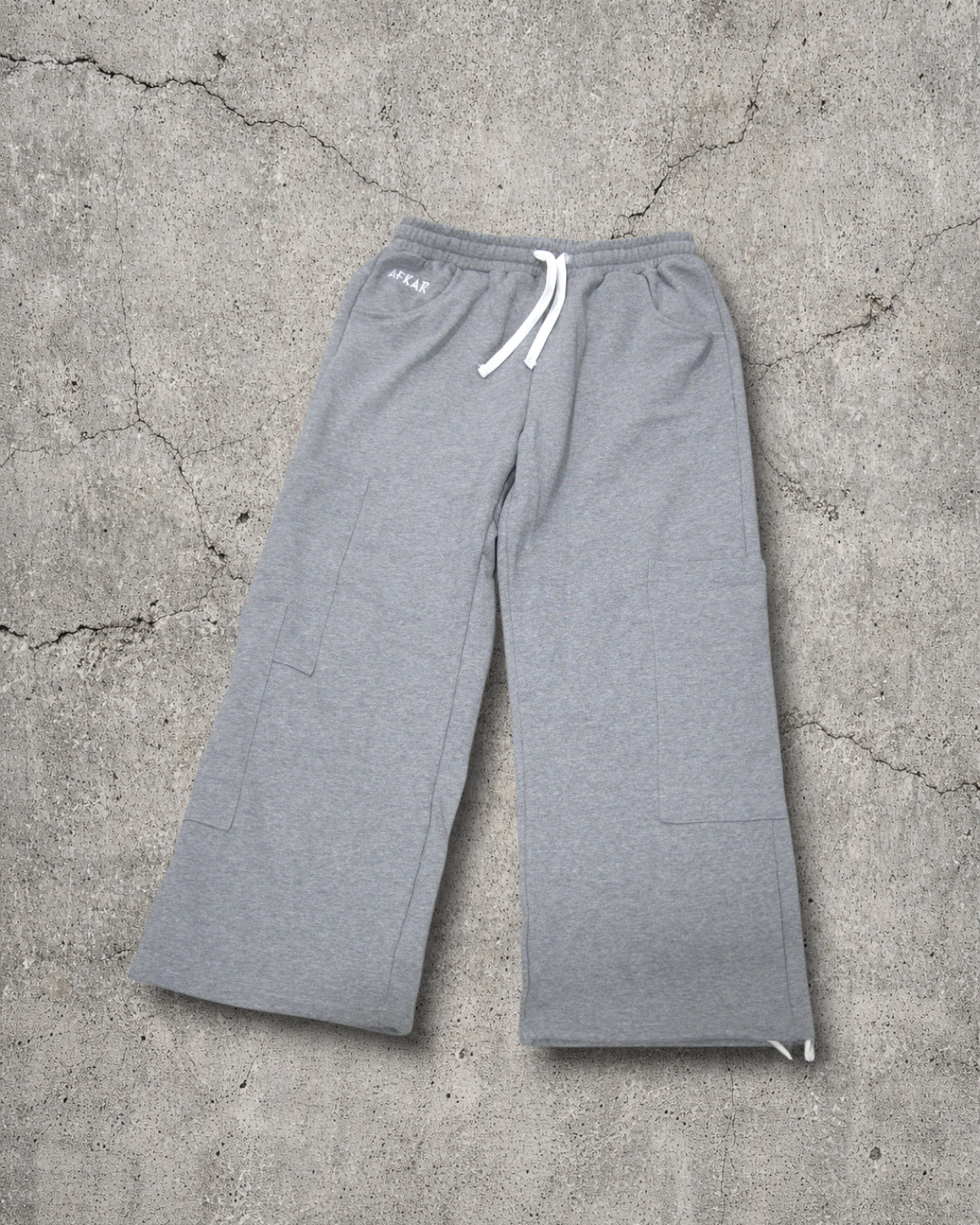 "NORSE V2" BAGGY SWEATS GRAY
