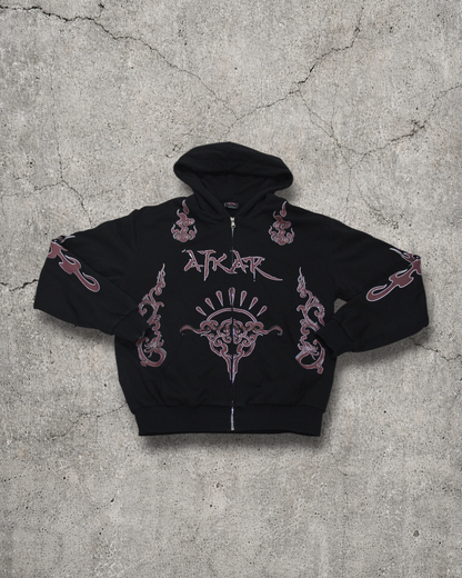 "CHINA V1" ZIP BLACK