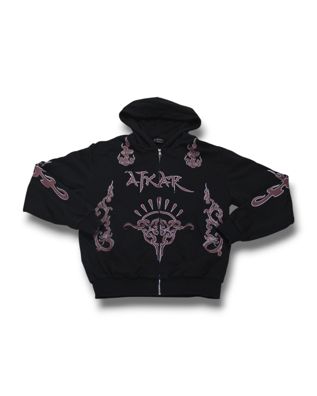 "CHINA V1" ZIP BLACK