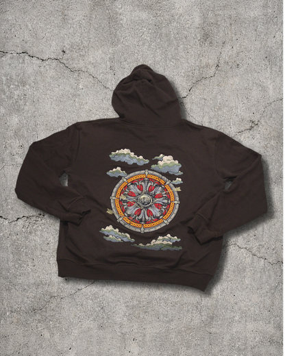 "NORSE V1" HOODIE BROWN