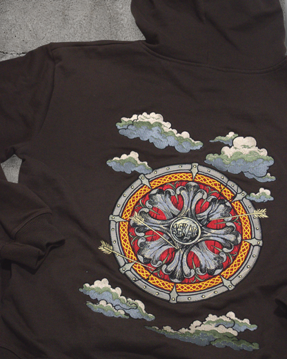 "NORSE V1" HOODIE BROWN