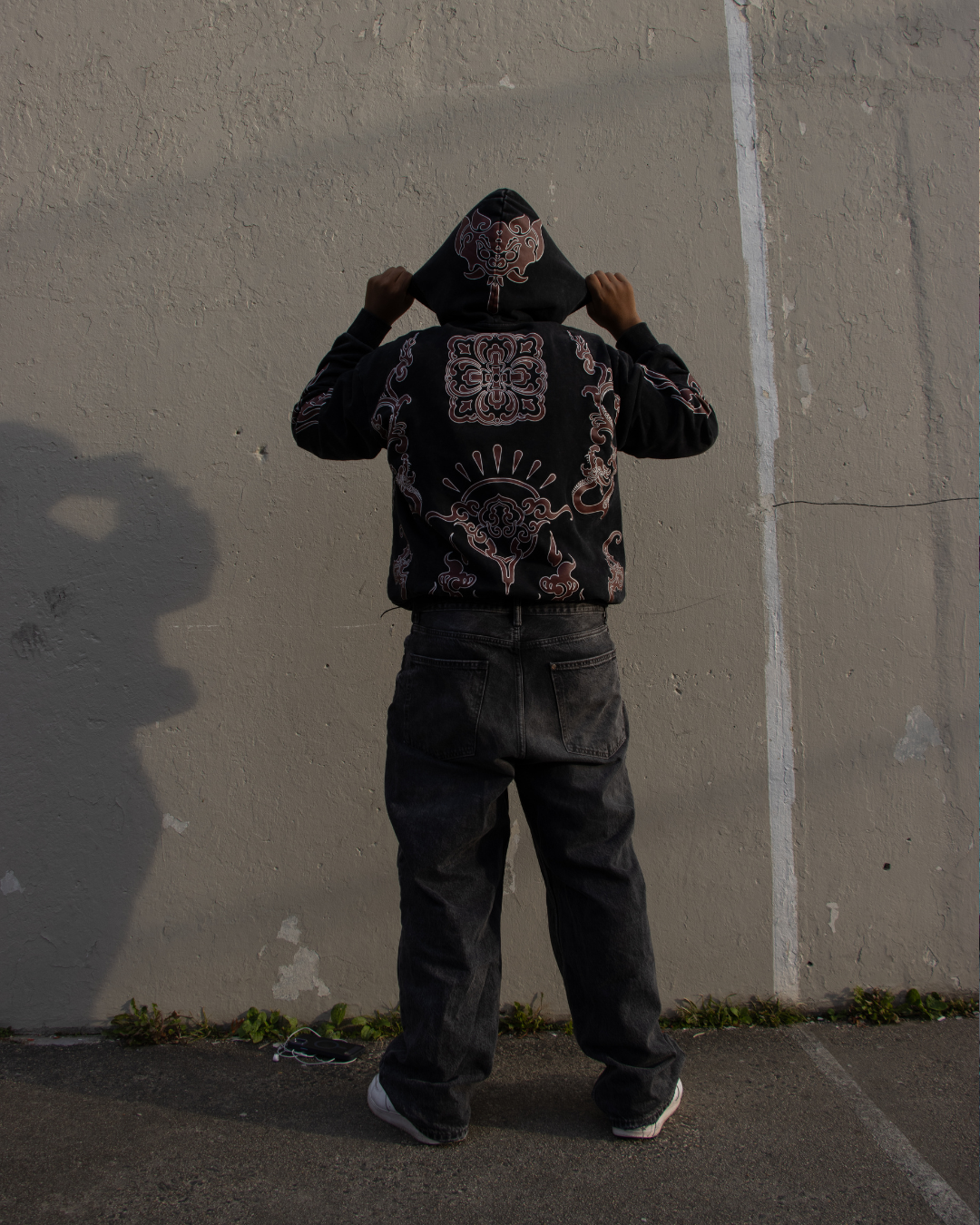 "CHINA V1" ZIP BLACK