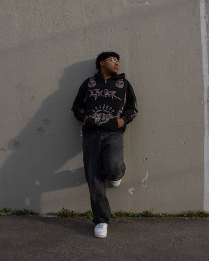 "CHINA V1" ZIP BLACK