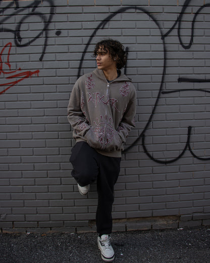 "CHINA V1" ZIP OLIVE GREEN