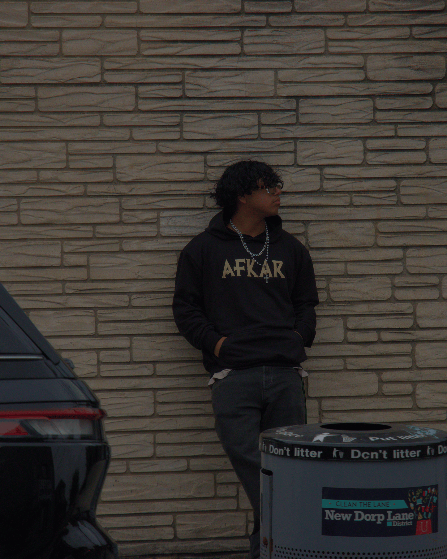 "NORSE V1" HOODIE BLACK