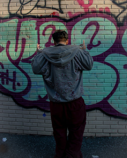 "CHINA V1" ZIP OLIVE GREEN